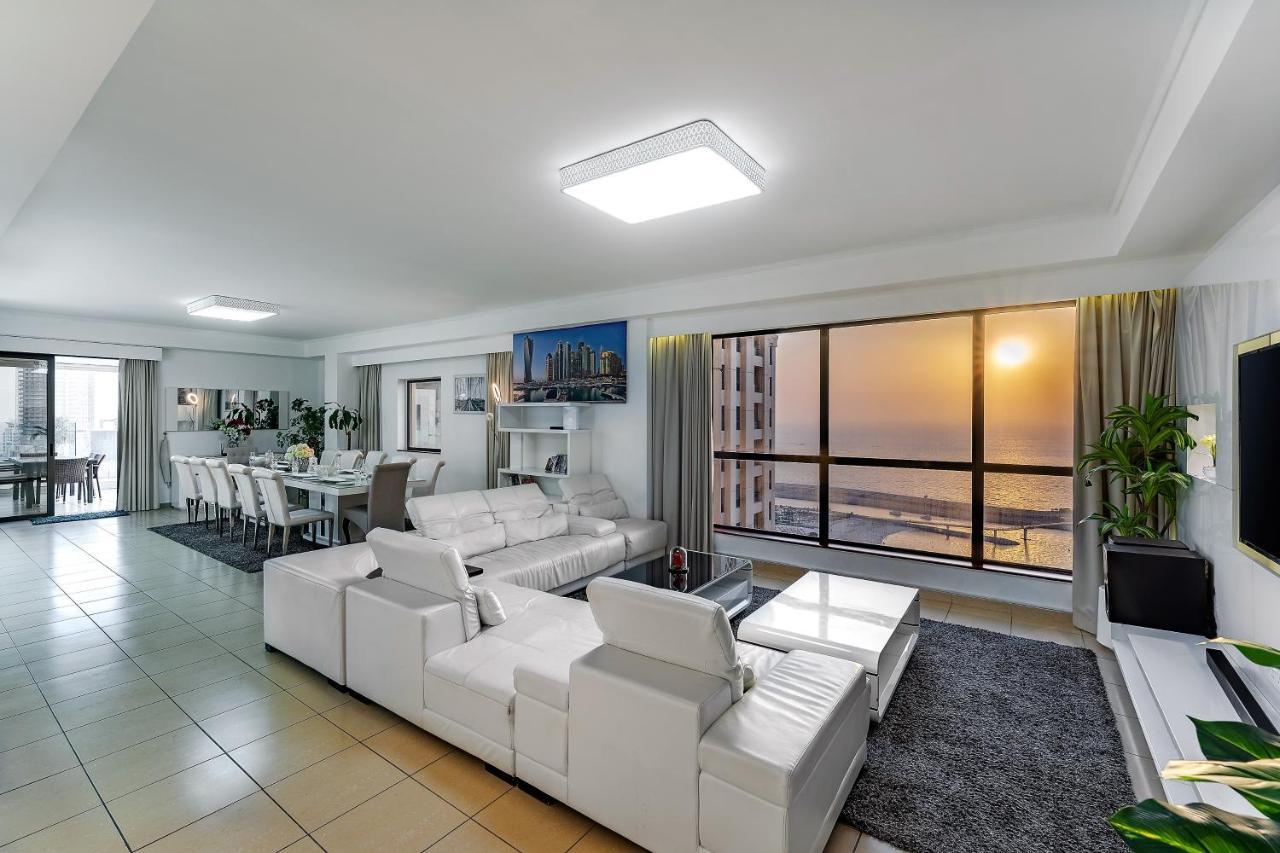 Dubai Jbr Amaz Penthouse Front Sea 5 Plus 1 Bdr Private Climatized Pool Esterno foto