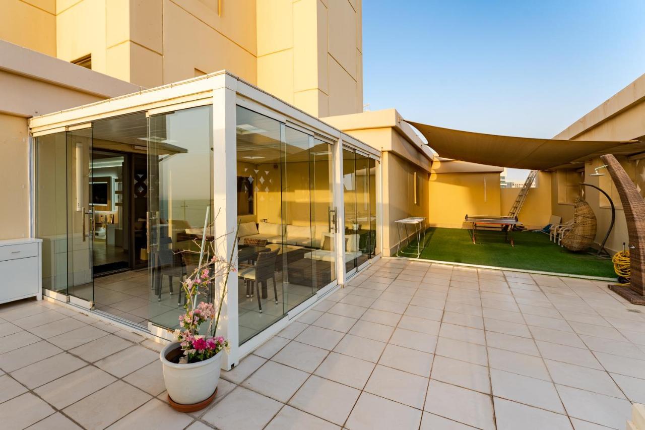 Dubai Jbr Amaz Penthouse Front Sea 5 Plus 1 Bdr Private Climatized Pool Esterno foto